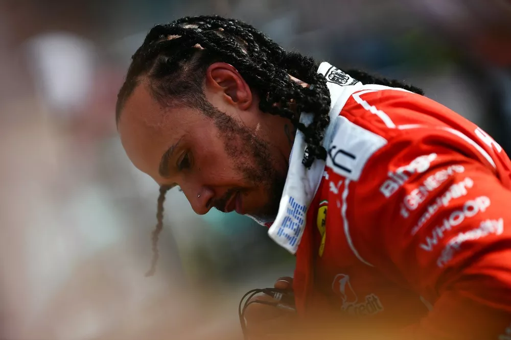 Lewis Hamilton at the British Grand Prix 2026